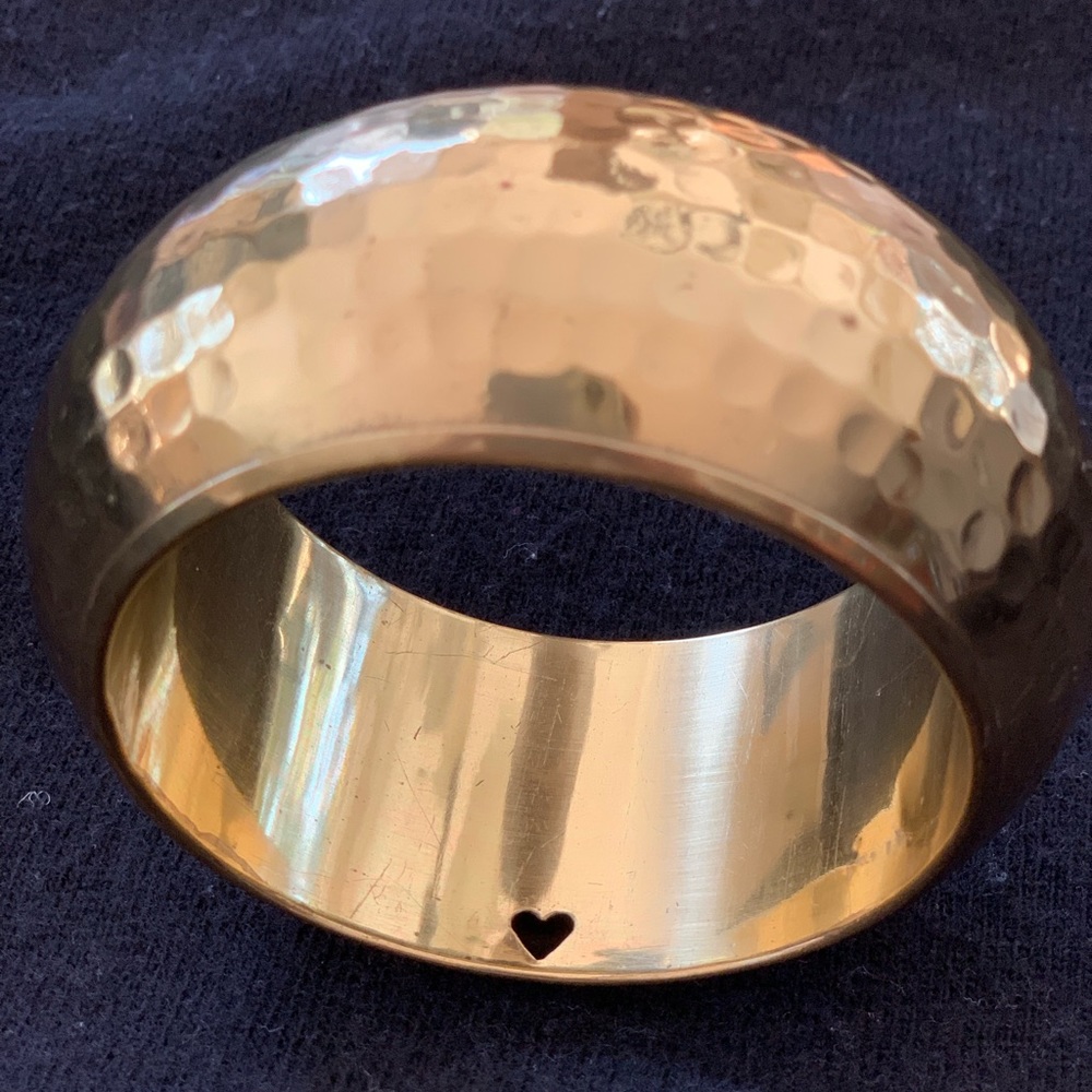 COPY - Chico’s Hammered Gold Bangle...